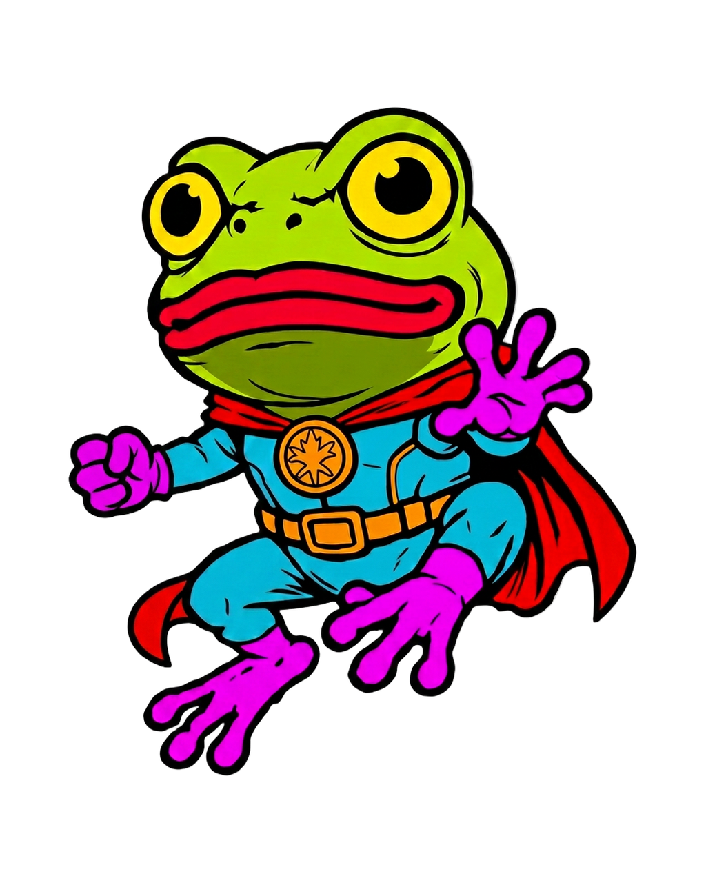 HOPPER, the Red-Eyed Tree Frog Frogenger